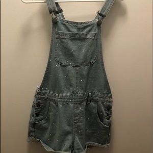 denim overalls